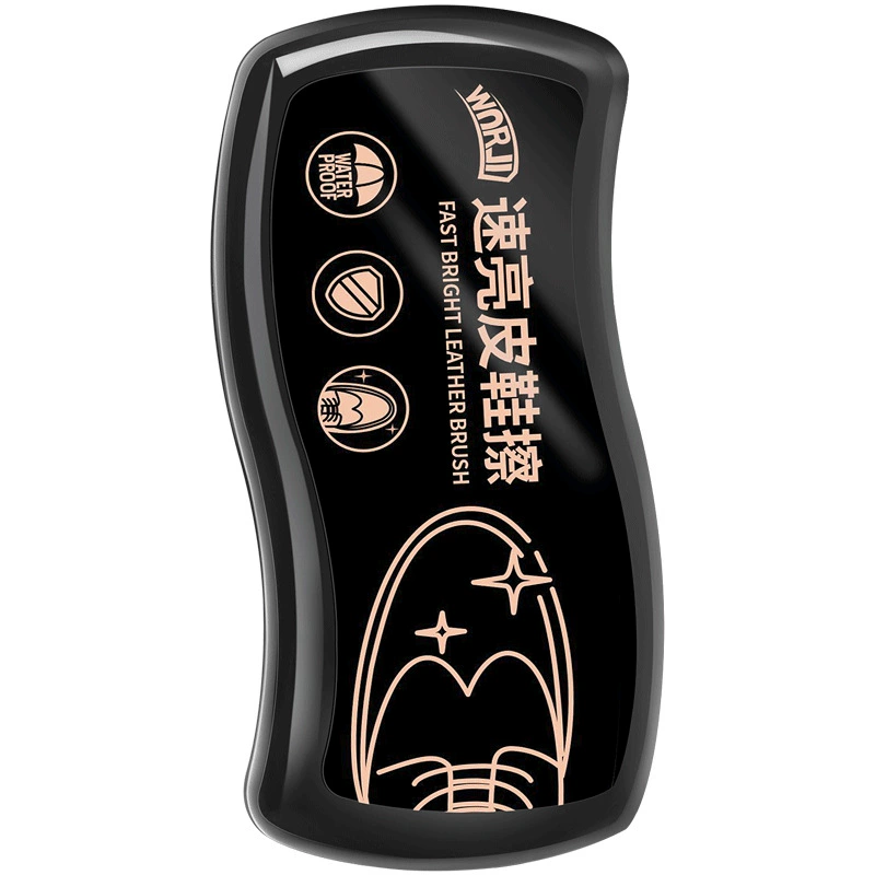 Wnrji Крем для обуви Щетка для обуви Интегрированная губка Крем для обуви Обеззараживание обуви Воск для обуви Масло для ухода Бесцветная Универсальная кожаная обувь