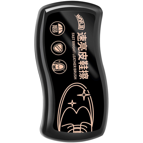 wnrji shoe polish and shoe brush integrated sponge shoe polish, shoe polish, decontamination, shoe wax, maintenance oil, colorless universal leather shoes