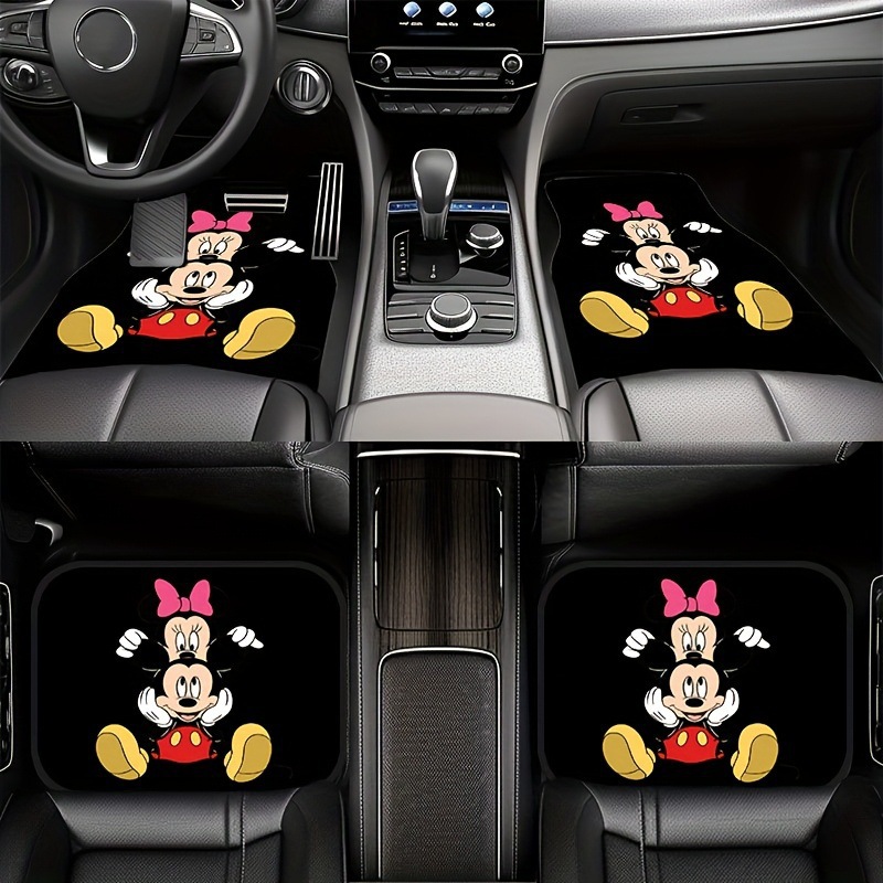 temu cross-border personalized cartoon universal car mat absorbent quick-drying dirt-resistant wear-resistant easy to care car mat floor