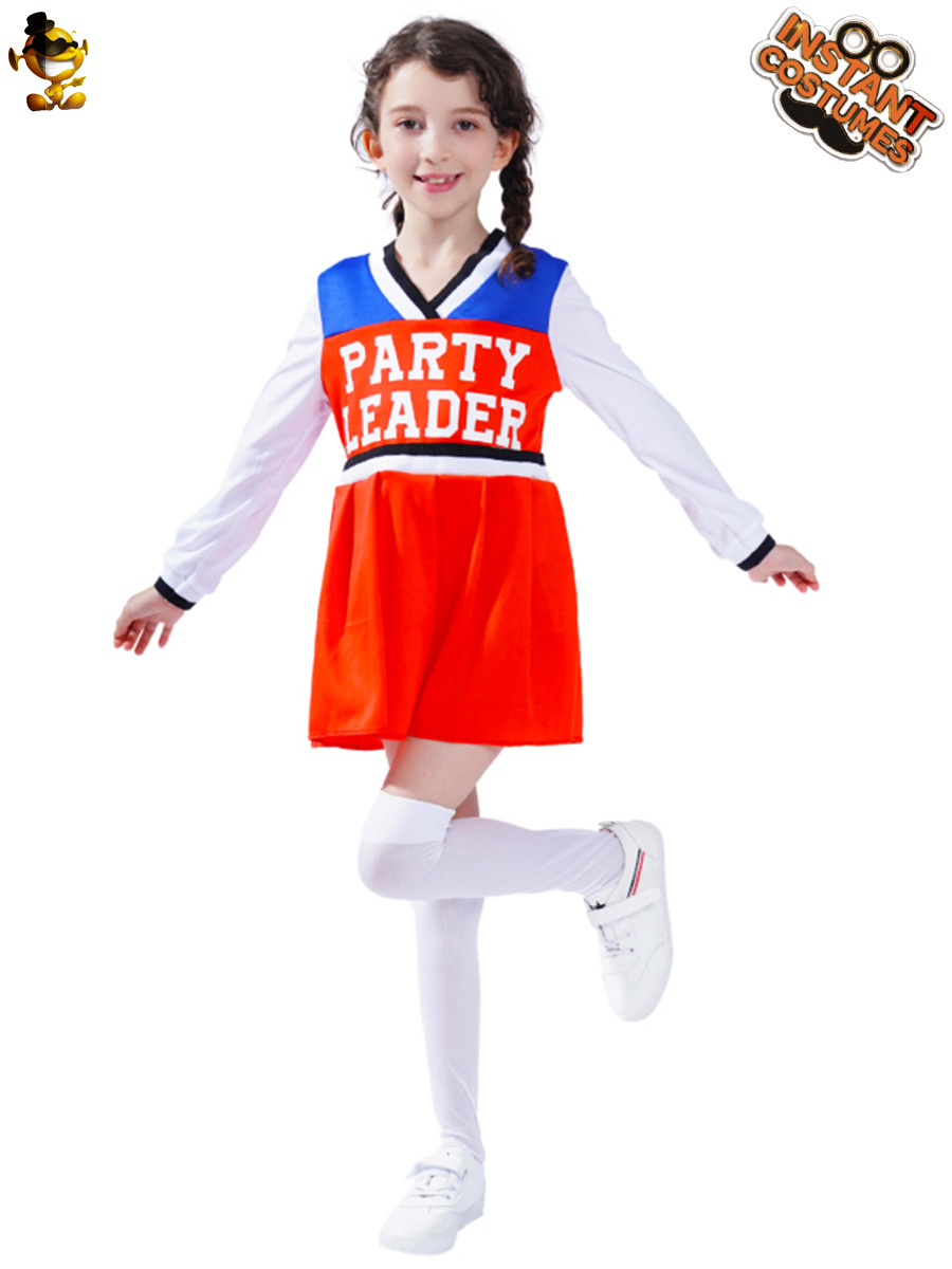 Cheerleading uniforme carta de impresión ropa de rendimiento traje de fiesta traje de la etapa ropa de cosplay