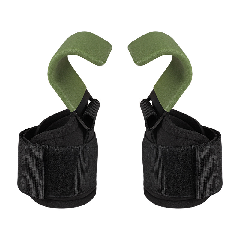 Levantamiento de pesas Booster Hook pull-up wrist Booster Hook protección de la muñeca entrenamiento de fuerza Boost doble gancho Barbell hard pull