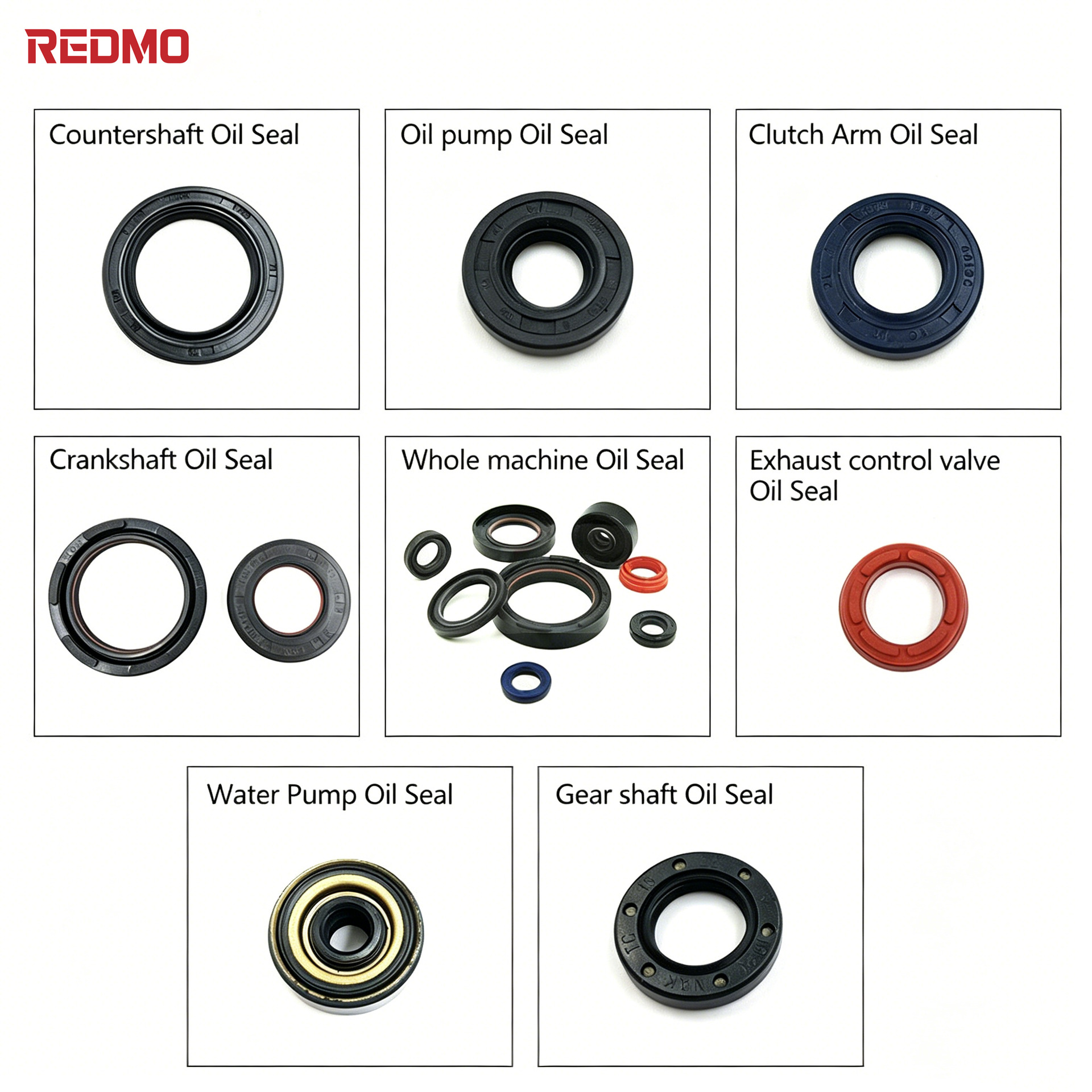 Hengjian Two-Stroke Mt250 Yamaha Dt230 Engine Parts Auxiliary Shaft Starting Shaft Gear Shift Lever Crankshaft Oil Seal
