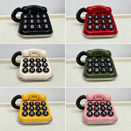 Retro telephone-style parking number plate, temporary car parking sign, popular car interior accessory, direct sales from the manufacturer
