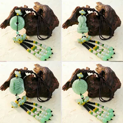 Car hanging | Pixiu, Guanyin, Maitreya Buddha, and
