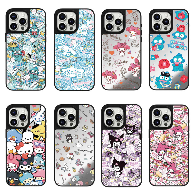 Suitable for iPhone 16 Cartoon Phone Case Sanrio Collaboration Model 2 Apple 18 Air High-Quality Mirror Finish 15C Suitable for iPhone 16 Cartoon Phone Case Sanrio Collaboration Model 2 Apple 18 Air High-Quality Mirror Finish 15C