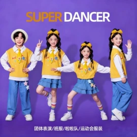 童套装;儿童表演服;女式T恤