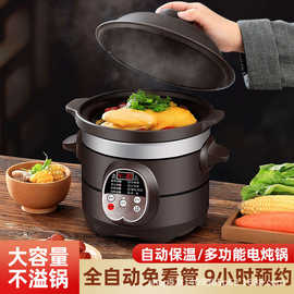 紫砂锅电炖锅陶瓷家用大容量全自动煲汤锅饭店煮粥锅炖盅电砂锅