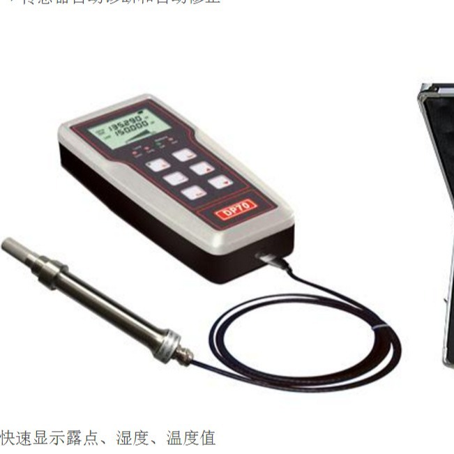 进口便携式DP70-WSTD手套箱温湿度露点检测 手套箱露点微水监控