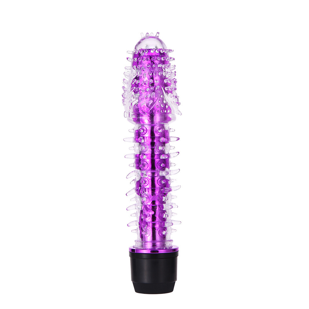 Dragon Beard Kristall Vibrator Mit Fluoreszierender Stoßfunktion_voghion.com