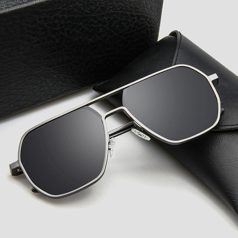 HD men's polarized day and night dual-use color-changing sunglasses…