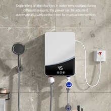 跨境即熱式電熱水器洗澡家用快速加熱式小廚寶洗澡神器外貿批發