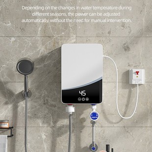 跨境即熱式電熱水器洗澡家用快速加熱式小廚寶洗澡神器外貿批發