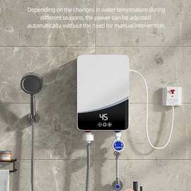 跨境即热式电热水器洗澡家用快速加热式小厨宝洗澡神器外贸批发