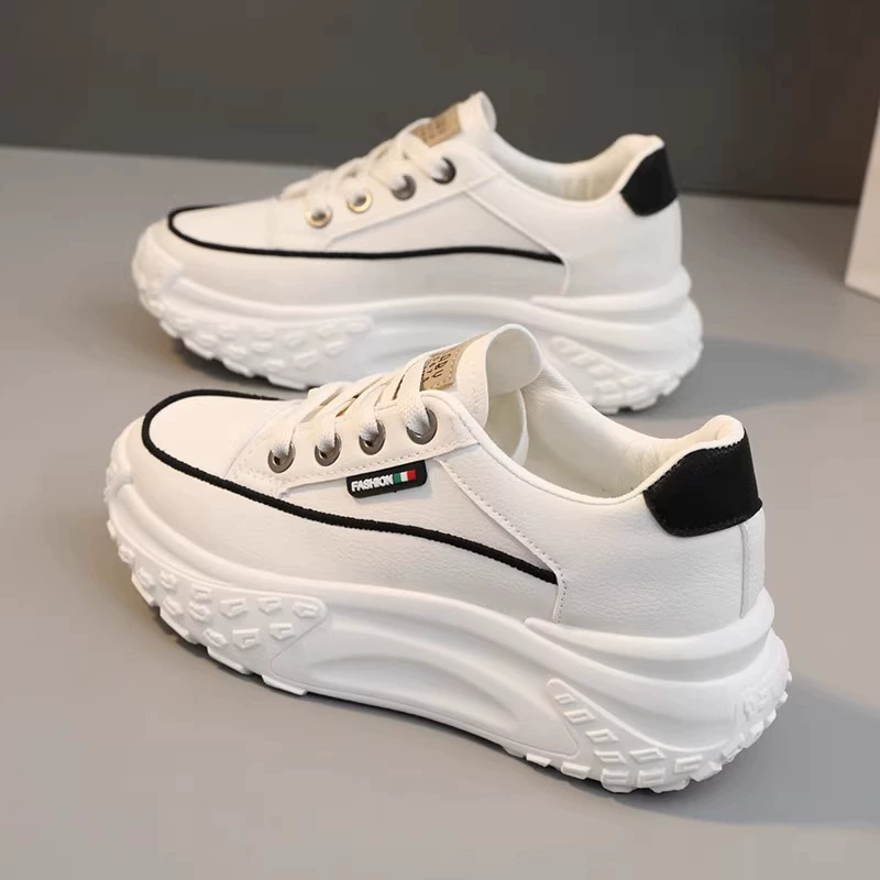 Модные женские кроссовки для папы 2025 лето новые универсальные кроссовки с эффектом увеличения роста, дышащие, с мягкой подошвой и ультрамягкой амортизацией.