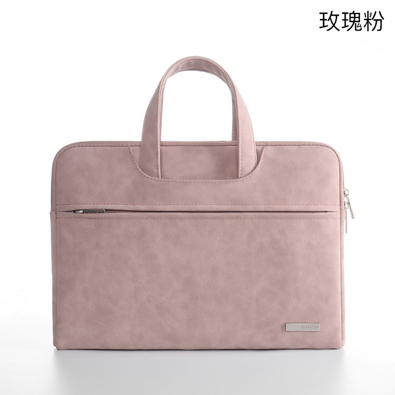 手提电脑包适用联想苹果macbook12笔记本air13/14内胆15.6女pro15|undefined