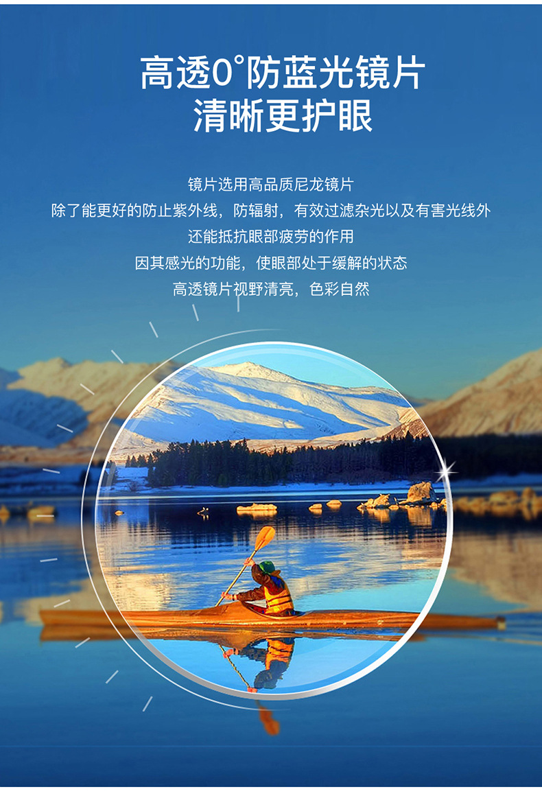 智能音频眼镜(方款)采用经典方框造型与大镜片,将标志性太阳眼镜造型与 音质巧妙混搭,缔造与众不同的沉浸式音效