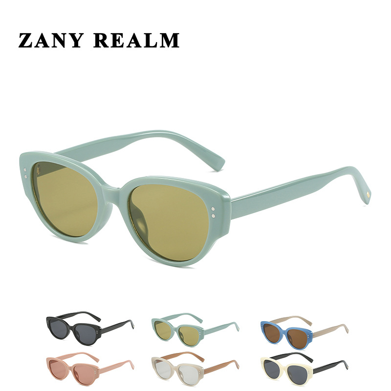 Corea retro CAT EYE gafas de sol chica caliente de moda personalizada sol a prueba de sol gafas de sol a prueba de Wang Jia Internet celebridad ins fabricante en stock