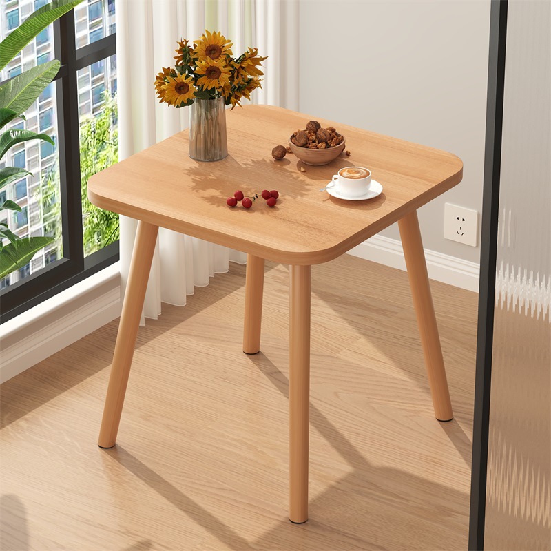 胡桃木【角テーブル50*50高さ60】高さを高める