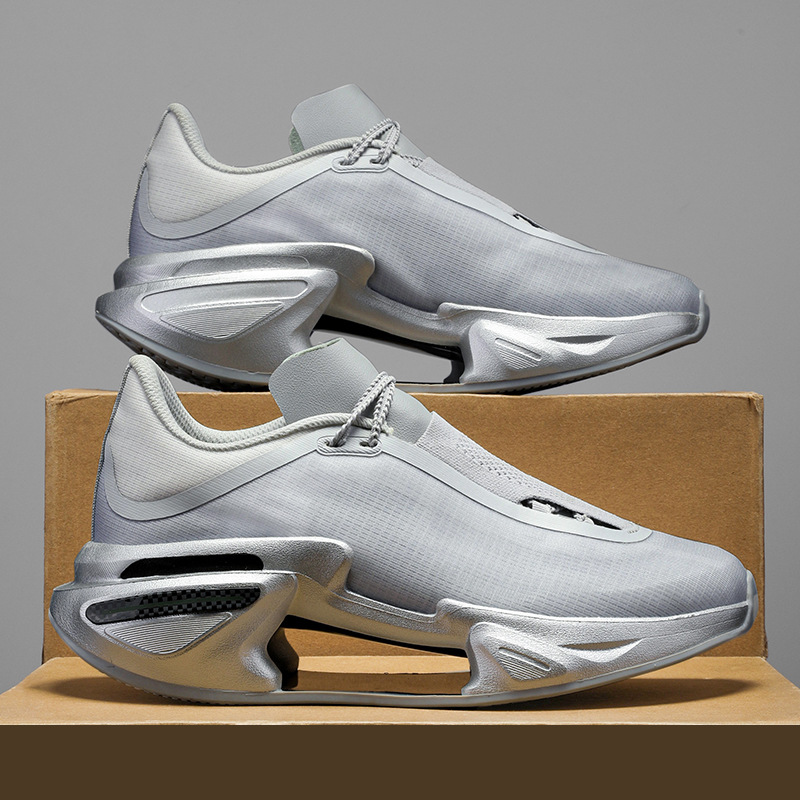 Primavera y verano nuevos zapatos de correr de alta calidad de 3 generaciones de goma suela grande deportiva profesional al aire libre antideslizante y resistente al desgaste