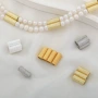 保色包金批花18k配件