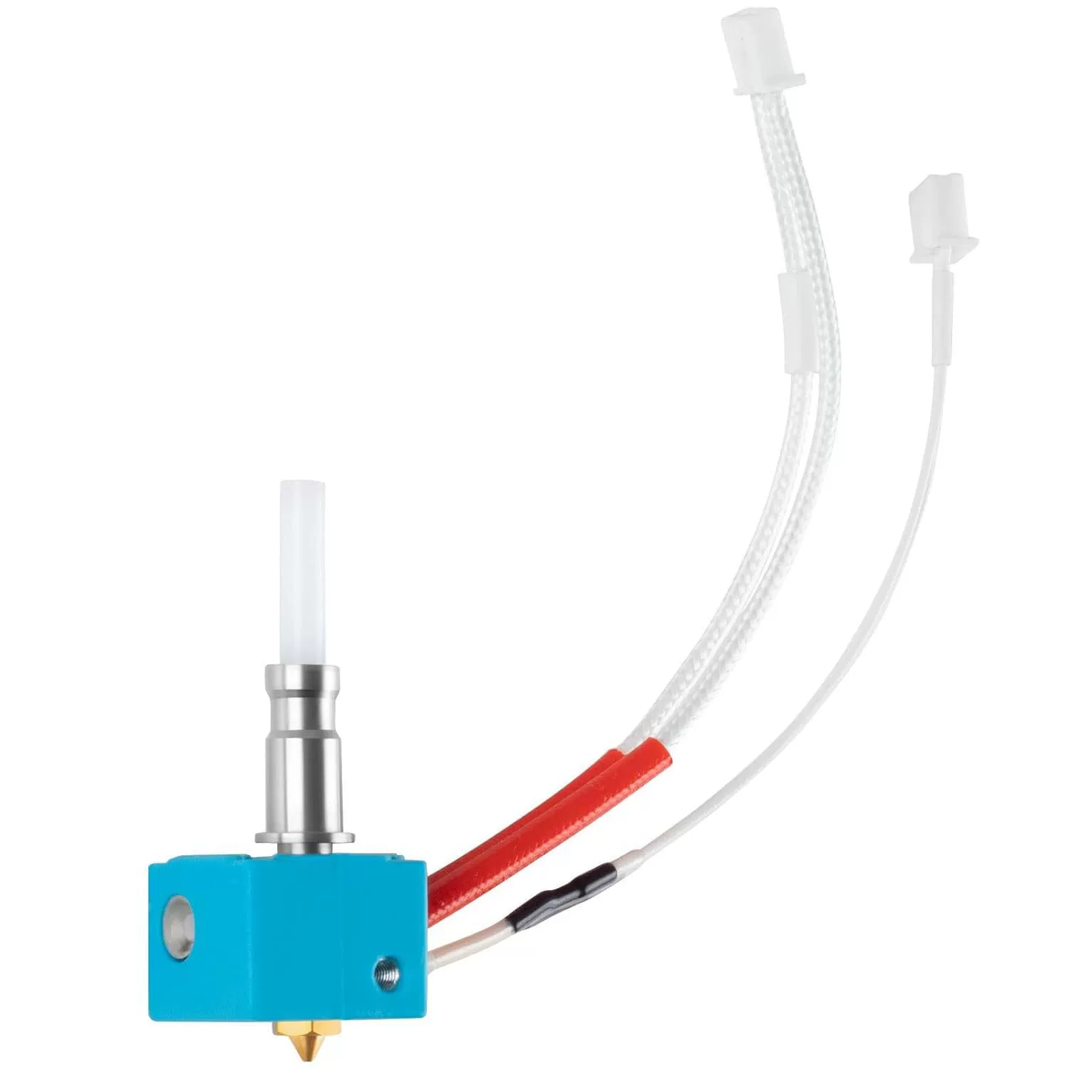 Запасной хотенд (Anycubic) совместим с Kobra/Vyper/Chiron/Mega, с PTFE‑трубкой, 12–24 В