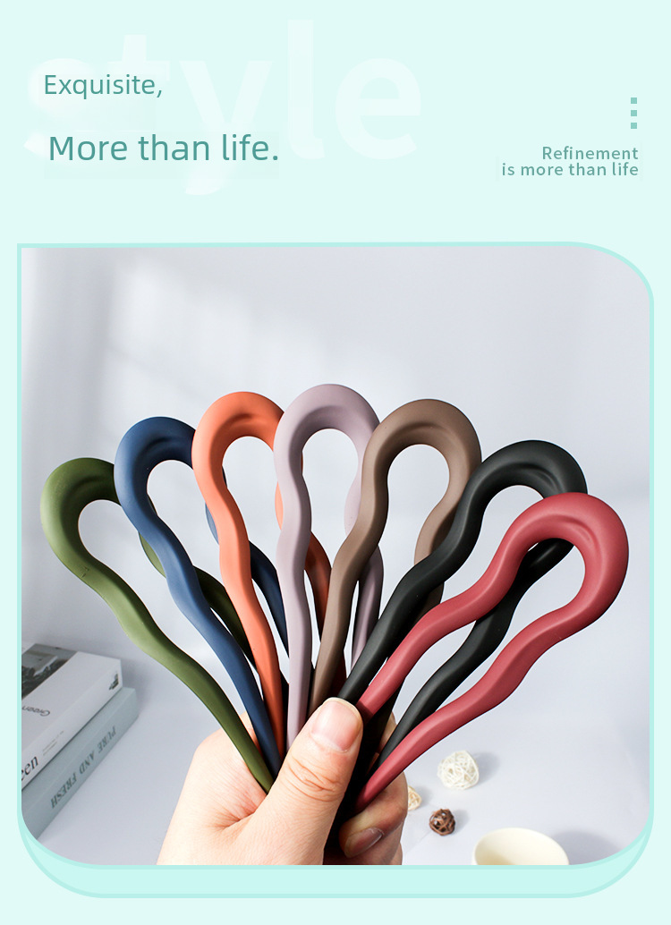 Fabrik direkt neue Koreanische version der U-förmigen clip matt styling friseur werkzeug feste rückseite der kopf haar gericht haar Artefakt_voghion.com