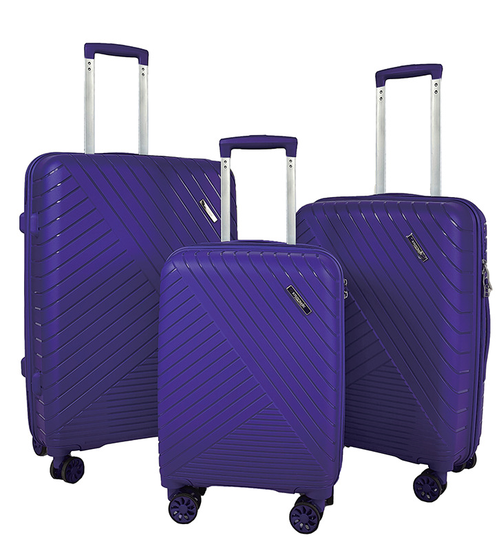 Maleta de embarque Caja madre de PP multifuncional femenina de 18 pulgadas Caja de contraseña a prueba de explosiones de tres piezas para estudiantes varones de alto valor