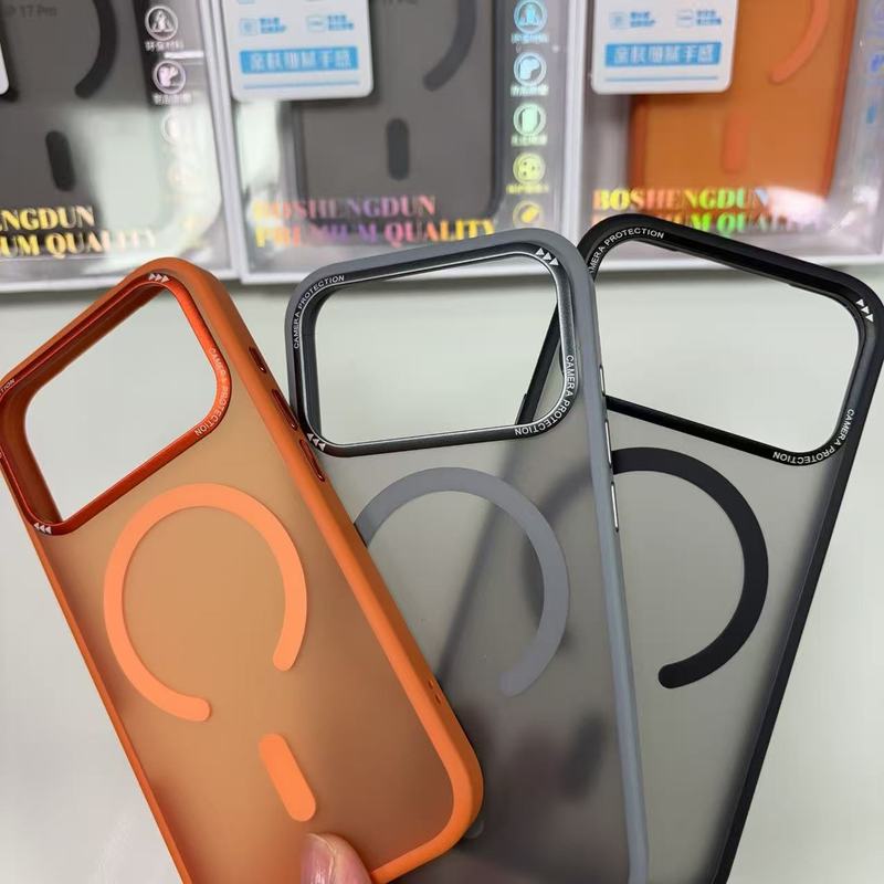铂圣盾 舒感磁吸系列 适用于苹果17系列Iphone17Promax手机壳|undefined