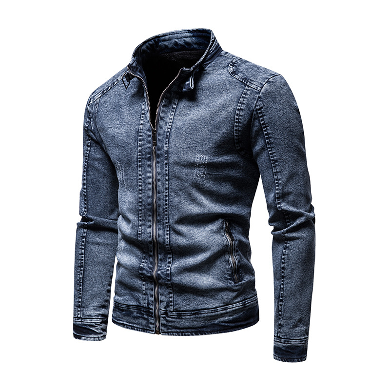 Chaqueta de hombre ropa de otoño 2021 nueva primavera y otoño casual moda coreana chaqueta de vaquero de moda de hombre