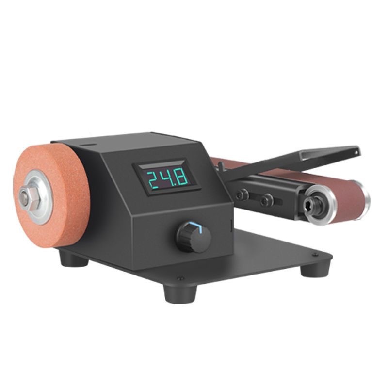 Mini Small Abrasive Belt Machine Mini Electric Polisher Knife Grinding Artifact Desktop Sandpaper Belt Grinding Machine Mini Small Abrasive Belt Machine Mini Electric Polisher Knife Grinding Artifact Desktop Sandpaper Belt Grinding Machine
