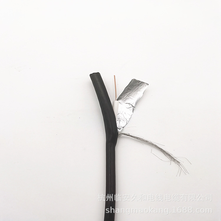 射频同轴线 RG6 现货 出口尾单 80米/卷