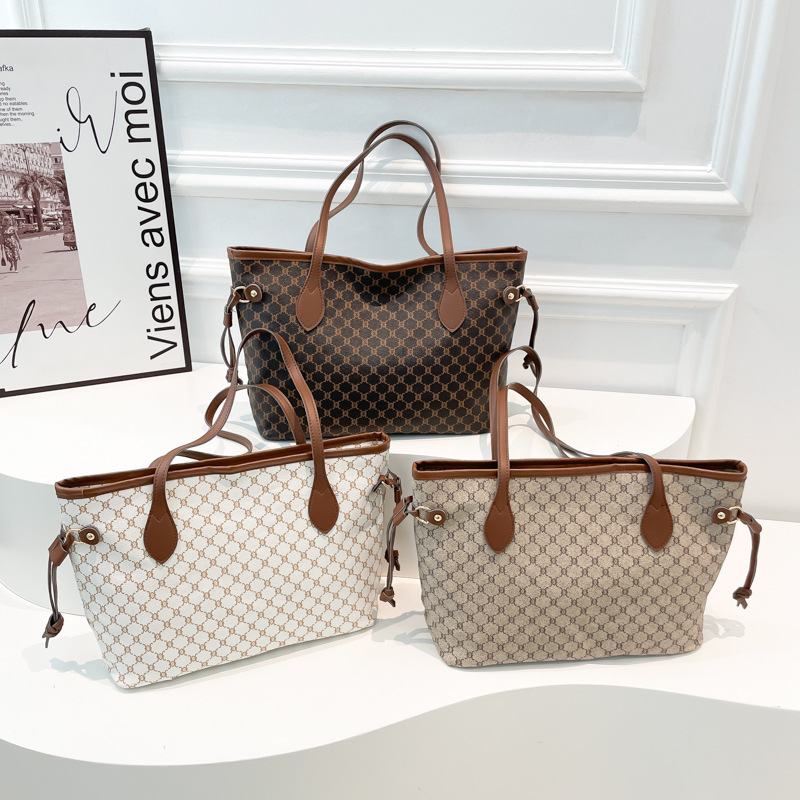 Bolso grande relajado para mujer 2025 nuevo bolso de hombro con estampado de moda de moda bolso de viaje de trabajo bolso de alta capacidad