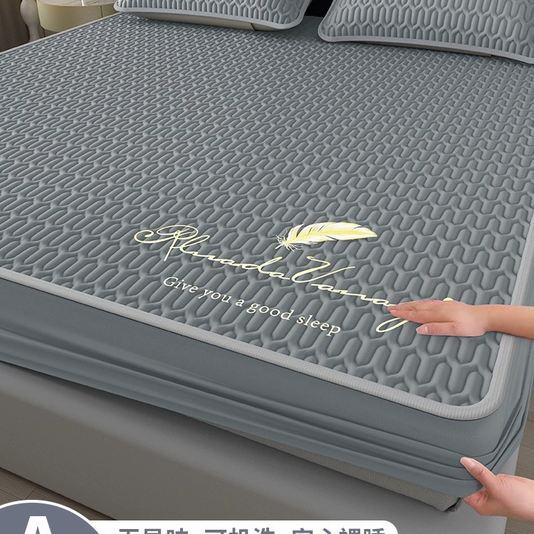2025 новый летний латексный коврик класса А для домашнего использования, двойной, можно стирать в машине, мягкий коврик с кондиционером для студентов, одиночный