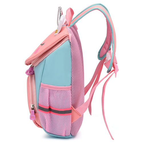 New Cartoon Cute Unicorn Space Children's Backpack 3-7 Years Old Printed Dinosaur Male School Bag Dropshipping
