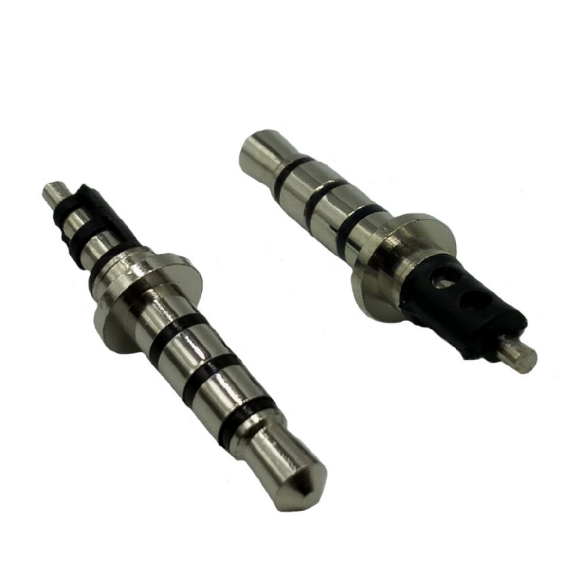 DC3.5插头 DC3.5*6.0*24.5MM四级镀镍冲盘 耳机插针音视频插头