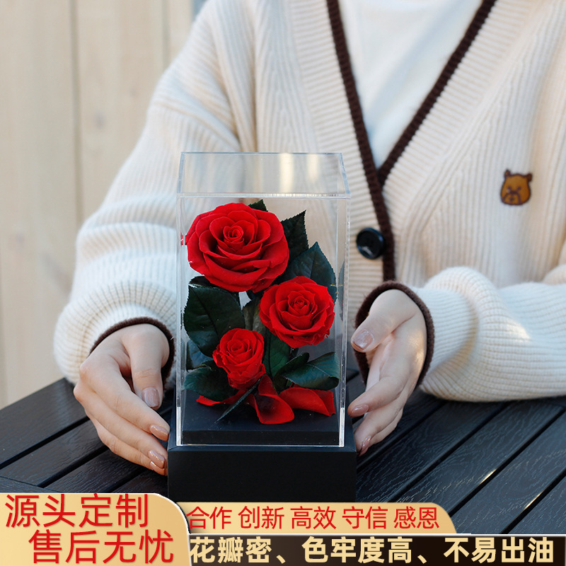 亞克力永生花小王子成品可代發情人節七夕禮物送女朋友高級感禮物