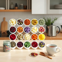 严选干花批发香囊DIY材料包香料香氛薰衣草玫瑰花香包桂花手工