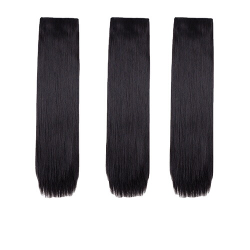 Wig for women with long hair, Hanfu, ancient style straight hair extensions, ancient style self-extended one-piece, two-card style internet celebrity seamless hair extensions