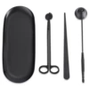 Black set, megaphone, 4 piece set