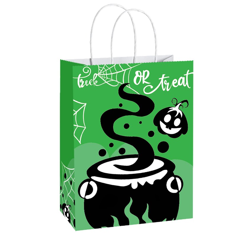 Amazon新品可爱い风ハロウィンギフト纸バッグ诞生日パーティーショッピングギフト纸バッグジュエリーハンディバッグ|undefined