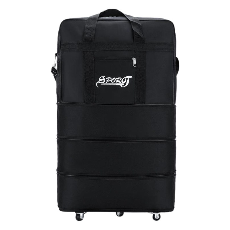 Nueva bolsa de transporte aéreo Oxford bolsa de equipaje bolsa de viaje en movimiento de gran capacidad alargada con ruedas bolsa de viaje de tracción trasera