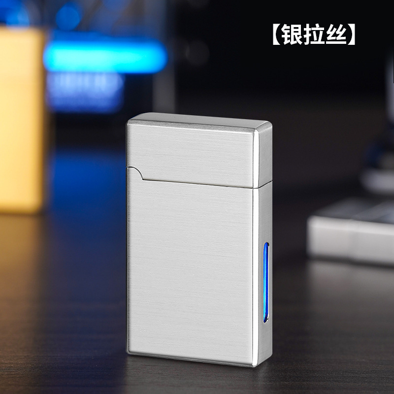 潮玩声控煤油打火机黑科技充电打火机金属高端创意打火机礼品批发|undefined