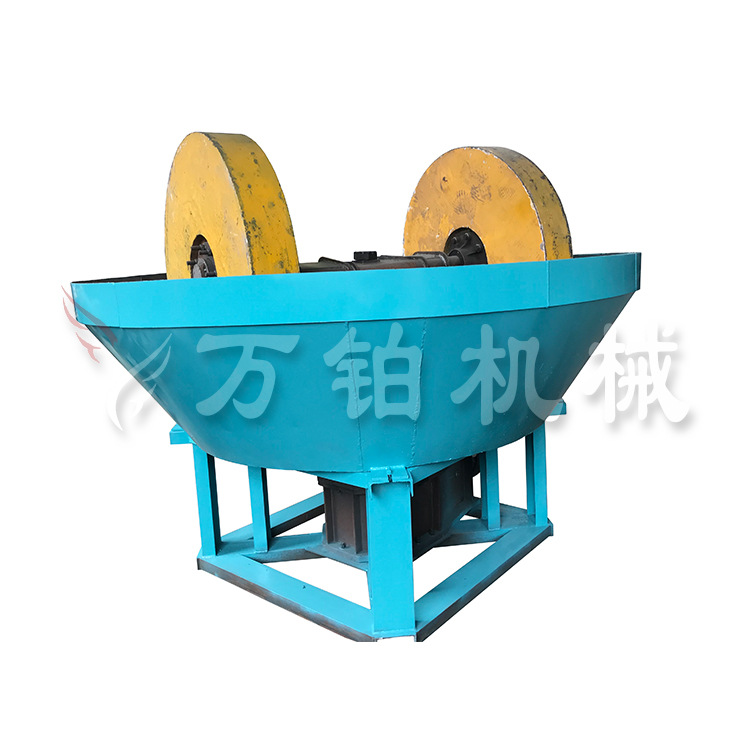 万铂发往苏丹碾金机 选金设备 可以定制的选金利器双轮湿碾机