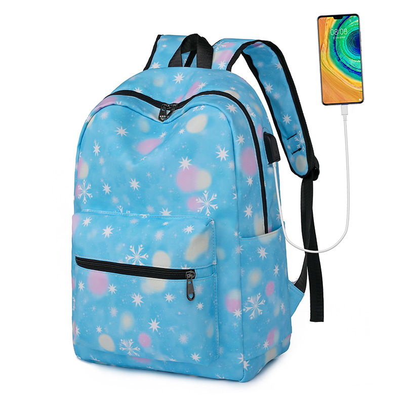 New Fashion Printed for Women's Multifunctional Travel Backpack Sweet Style Junior High School College Student backpack_voghion.com