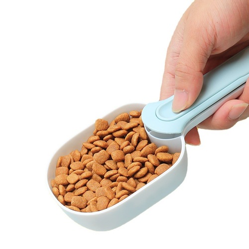 Dog food spoon, cat food spoon, pet food shovel with can spoon sealing clip, special food spoon and shovel for cats and dogs, cross-border wholesale
