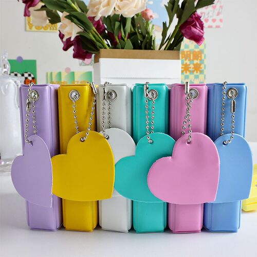 Macaron color love card album, girl's heart-chasing girl album polaroid photo card storage protection album