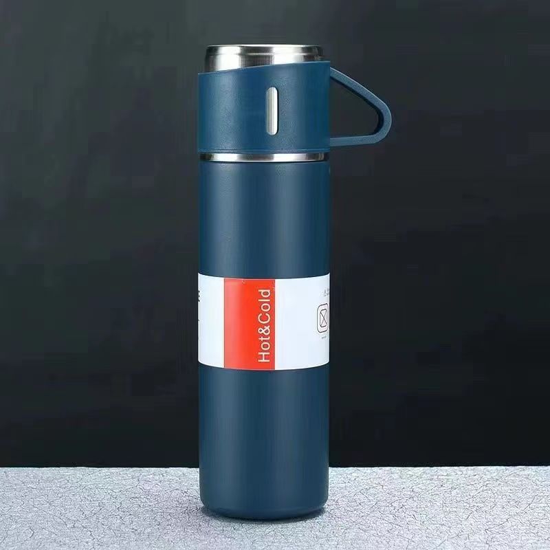 Casual Solid Color Stainless Steel Water Bottles 1 Set display picture 2