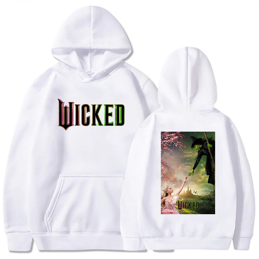 Wicked Fantasy Movies Hoodies Long Sleeve Winter Women/Men S