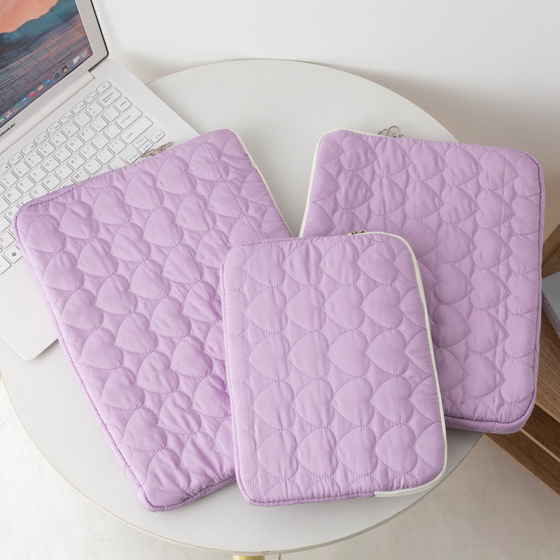 Quilted Love Ins Style High Color Value Laptop Sleeve 13 "iPad pro Flat Panel Protective Cover
