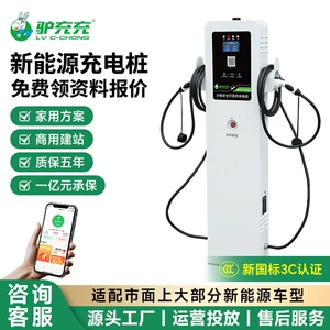 Luzhuchong 7Kw Məişət İki Tapançalı 3C AC Avtomobil Doldurma Stansiyası, 14Kw Kommersiya Modeli